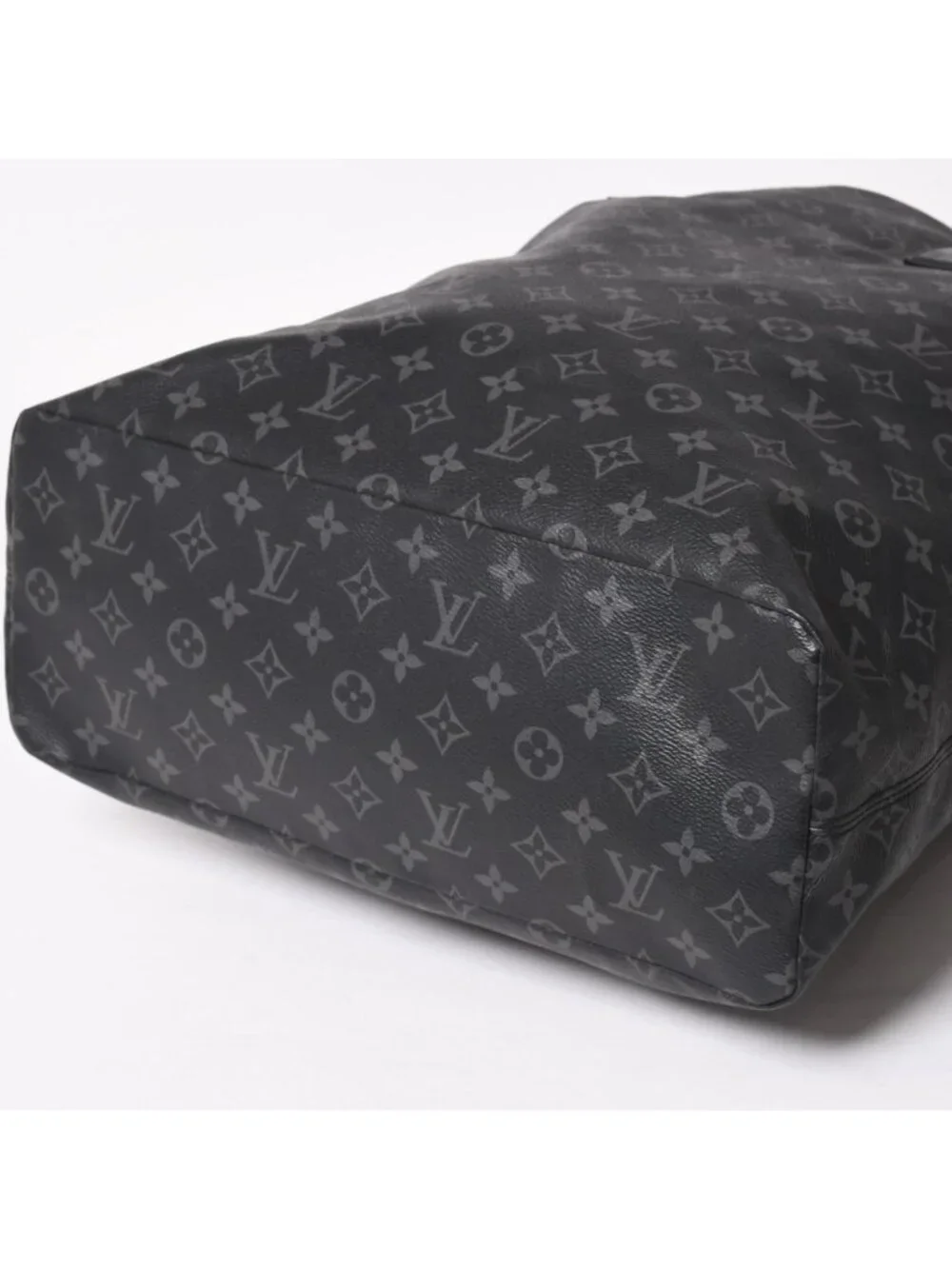 Louis Vuitton Monogram Eclipse Cabas Light Tote Bag Black